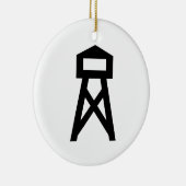 Brandwerende toren keramisch ornament (Rechts)