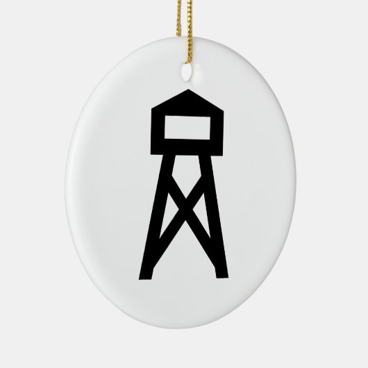 Brandwerende toren keramisch ornament (Rechts)