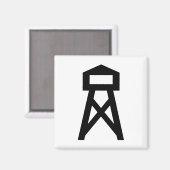 Brandwerende toren magneet (Voorkant / Achterkant)