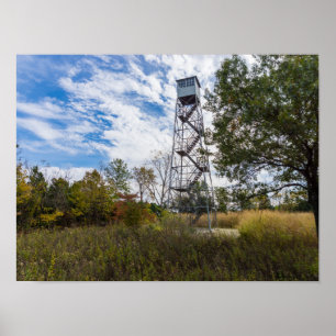 Brandwerende toren poster