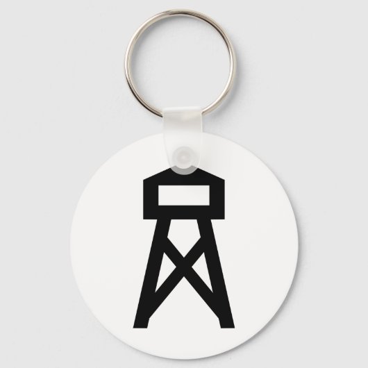 Brandwerende toren sleutelhanger (Voorkant)