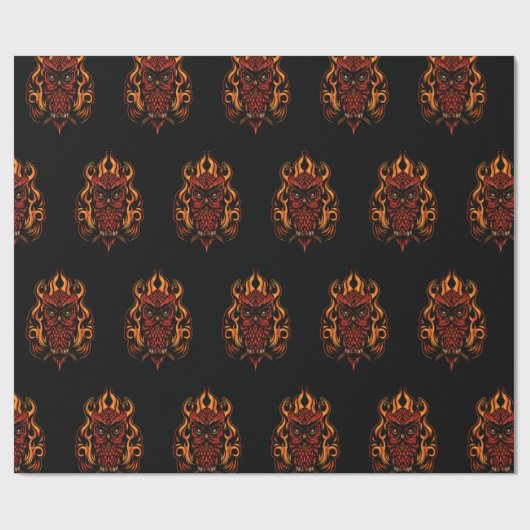 Brandwond Cadeaupapier (Vlak)