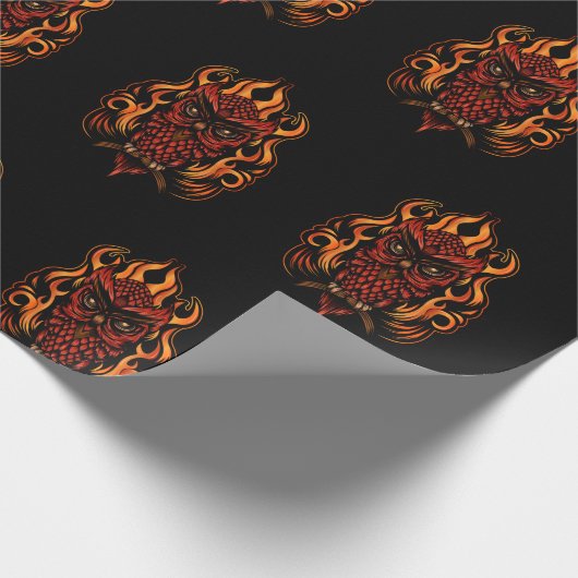 Brandwond Cadeaupapier (Hoek)