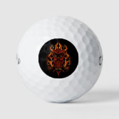 Brandwond Golfballen (Voorkant)
