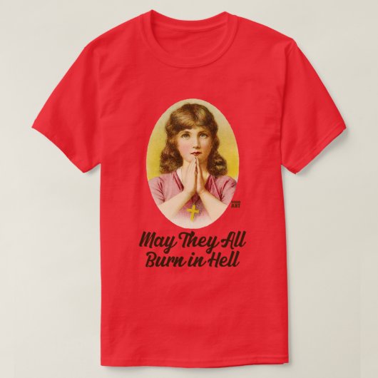 BRANDWOND IN DE HEL 1 T-SHIRT (Design voorkant)