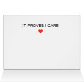 Brandwond na het lezen - Sarcastische Kaart (Binnen Horizontaal (Boven))