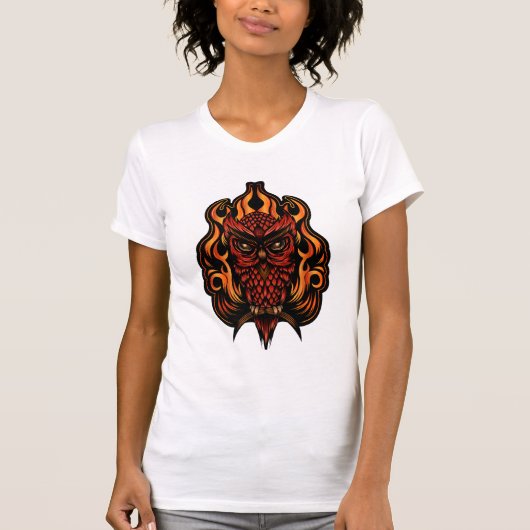 Brandwond T-shirt (Voorkant)