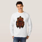 Brandwond T-shirt (Voorkant volledig)