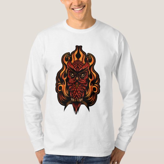 Brandwond T-shirt (Voorkant)