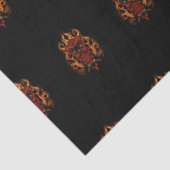 Brandwond Tissuepapier (Detail)
