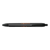Brandwond Zwarte Inkt Pen (Achterkant)