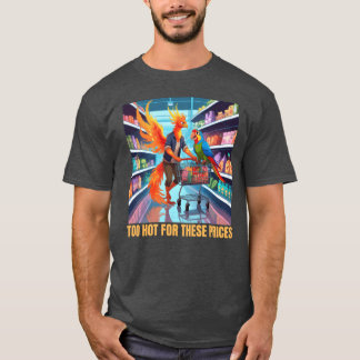 Brandwonden deals en vogelklachten familie t-shirt