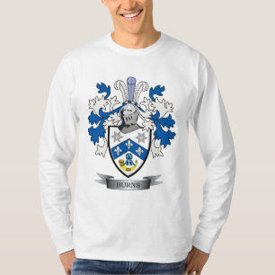 Brandwonden gezinscrest wapenstilstand t-shirt