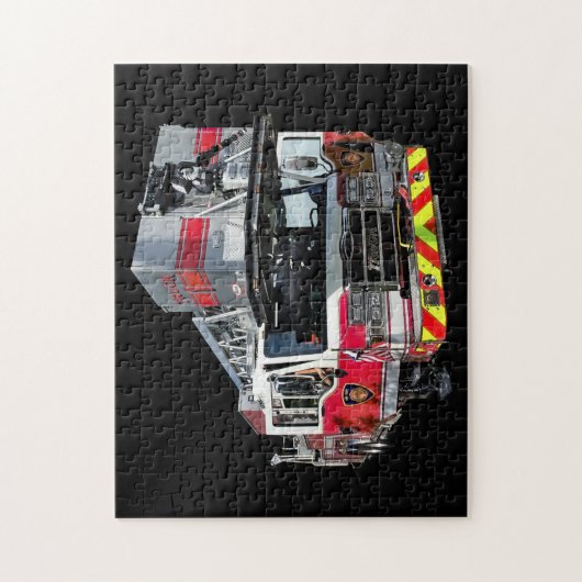 Brandwonden met open deur legpuzzel (Verticaal)