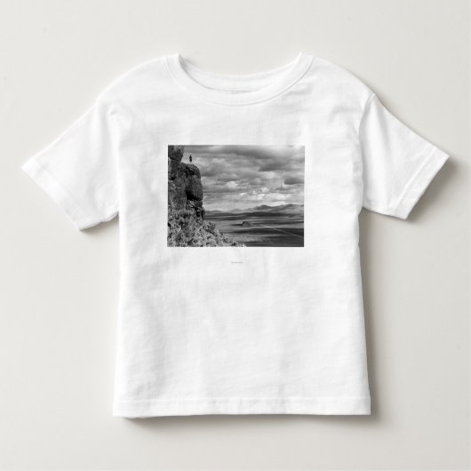 Brandwonden, Oregon Uitzicht van Cliffs Foto Kinder Shirts (Voorkant)