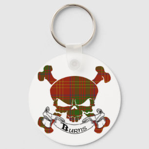 Brandwonden Tartan Sleutelhanger