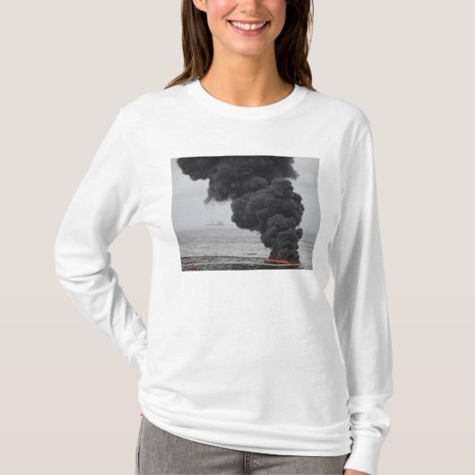 Brandwonden van geconcentreerde kolie t-shirt (Voorkant)