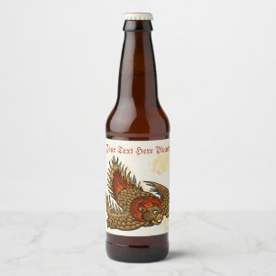 Brandwoningen Bier Etiket