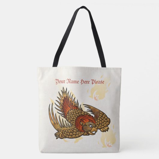 Brandwoningen Tote Bag (Voorkant)