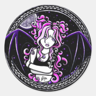 "Brandy" 3" ronde Stickers