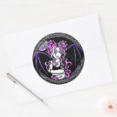 "Brandy" 3" ronde Stickers (Envelop)