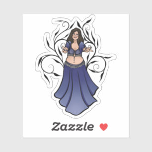 Brandy Belly Dancer Sticker