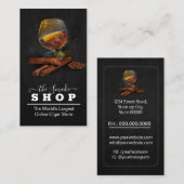 Brandy / Cigars Store Visitekaartje (Voorkant / Achterkant)