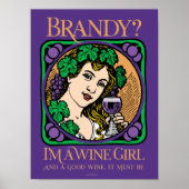 Brandy (Ik ben een wijn meisje) Poster (Voorkant)