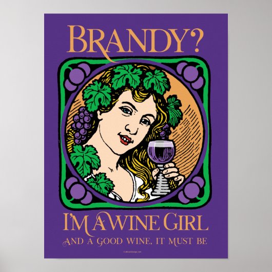 Brandy (Ik ben een wijn meisje) Poster (Voorkant)