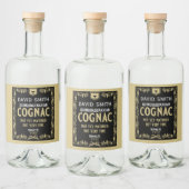 Brandy Lover Quinquagenarian Verjaardag Likeurfles Etiket (Flessen)