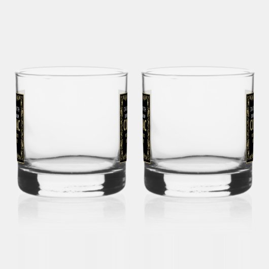 Brandy Lover Quinquagenarian Verjaardag Whisky Glas (Rechts)