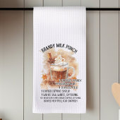 Brandy Milk Punch Cocktail Recept Waterverf Theedoek