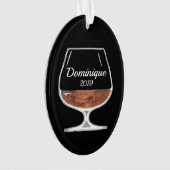 Brandy of Bourbon Personalized Ornament (voorkant)