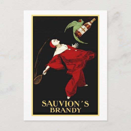 Brandy van Sauvion Briefkaart (Voorkant)
