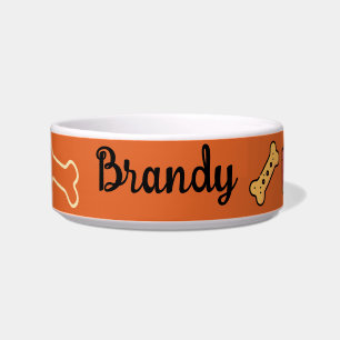 "Brandyl" gecoördineerde Pet Bowl Voerbakje