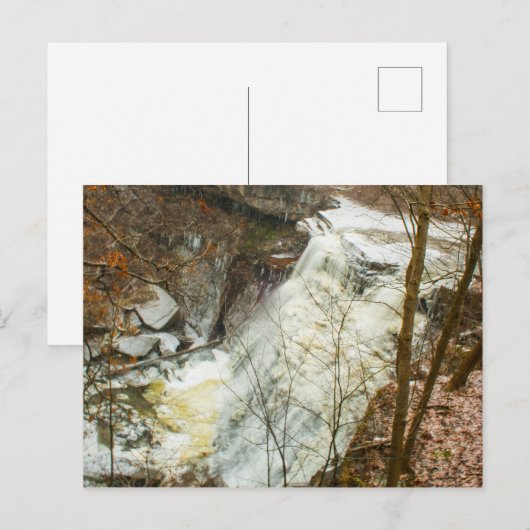 Brandywijn-Herfsten in de winter, Ohio Briefkaart (Voorkant / Achterkant)