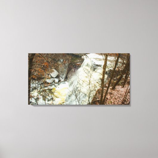 Brandywijn-Herfsten in de winter, Ohio Canvas Afdruk (Voorkant)