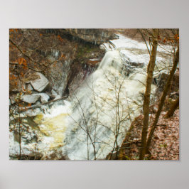 Brandywijn-Herfsten in de winter, Ohio Poster