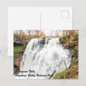 Brandywijn-Herfsten in het Nationaal Park Cuyahoga Briefkaart (Voorkant / Achterkant)