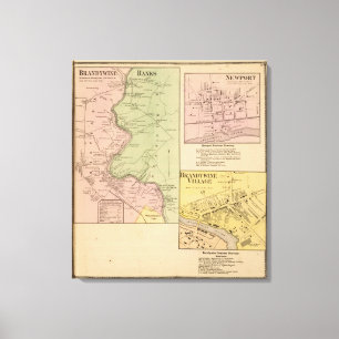Brandywine Banks Canvas Afdruk