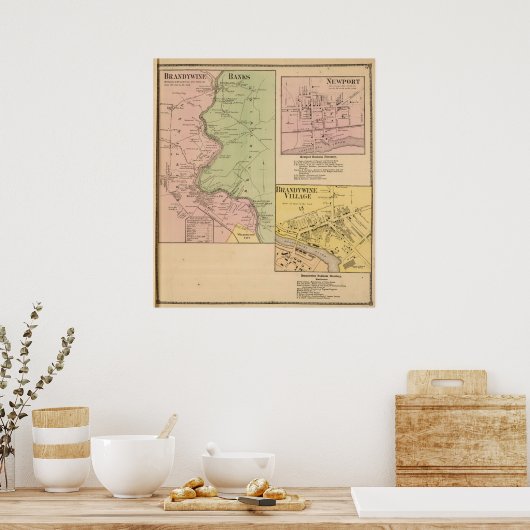 Brandywine Banks Poster (Keuken)