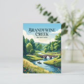 Brandywine Creek State Park Delaware Briefkaart (Staand voorkant)