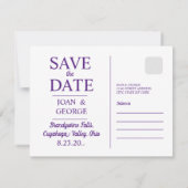 Brandywine Falls, Cuyahoga-vallei, Ohio, Save The Date (Achterkant)