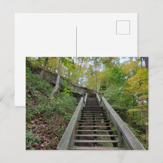 Brandywine Herfsten, Nationaal Park Cuyahoga Valle Briefkaart (Voorkant / Achterkant)