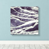 brandywine rockwall canvas afdrukken (Insitu (Houten vloer))