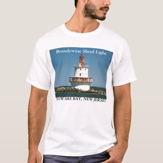 Brandywine Shoal Light, New Jersey T-Shirt (Voorkant)
