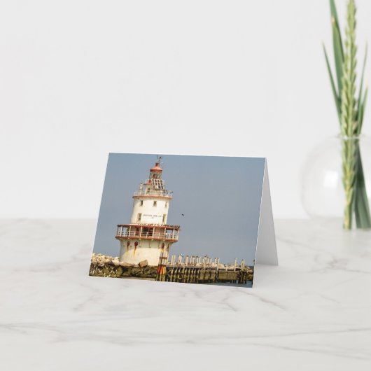 Brandywine Shoal Lighthouse Kaart (Voorkant)