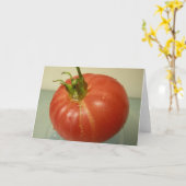 Brandywine Tomato Kaart (Gele Bloem)