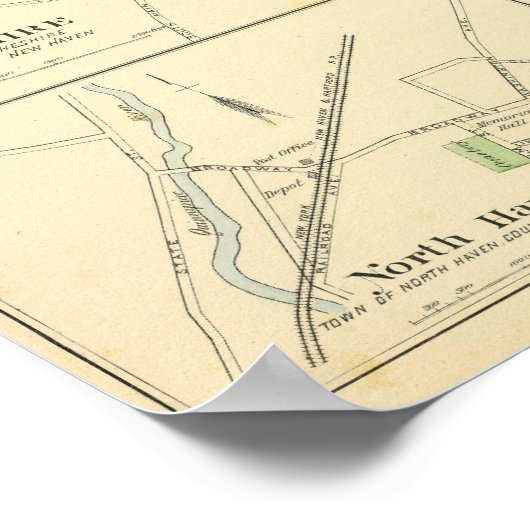 Branford, Cheshire, N Haven Poster (Hoek)