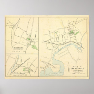 Branford, Cheshire, N Haven Poster